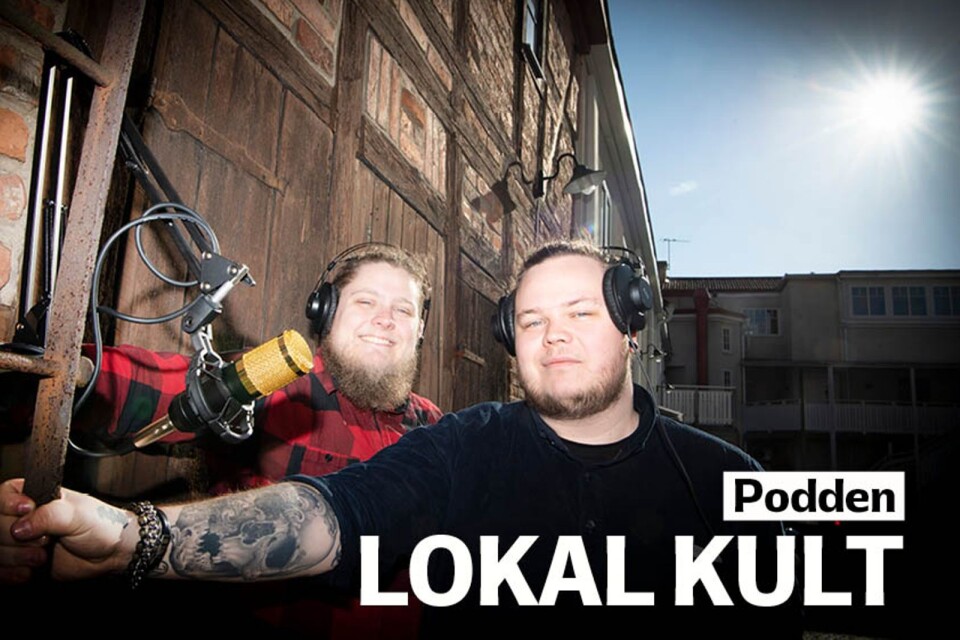 Christian Fernlund och Alexander Lewin driver podden Lokal kult i samarbete med tidningens projekt Lokalkorrarna.