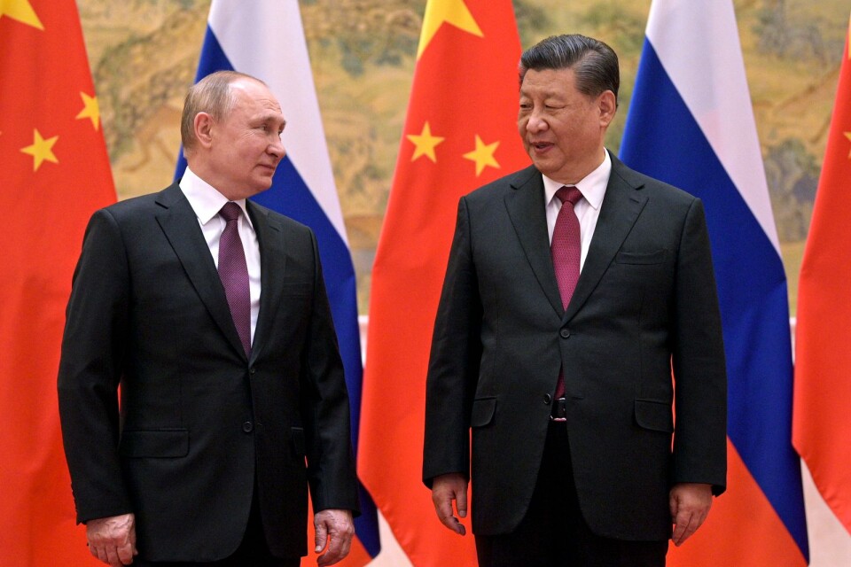 Rysslands president Vladimir Putin och Kinas president Xi Jinping träffades vid invigningen av OS i Peking i början av februari. Tre veckor senare invaderade Ryssland Ukraina.