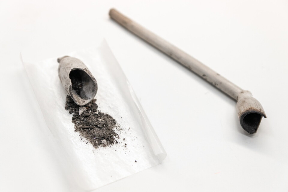 Köpenhamns museum undersöker med ny teknik om gamla kritpipor från 1700-talet kan ha använts att röka hasch med?