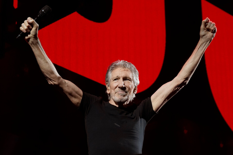 Roger Waters på scen i Los Angeles förra året. Arkivbild.