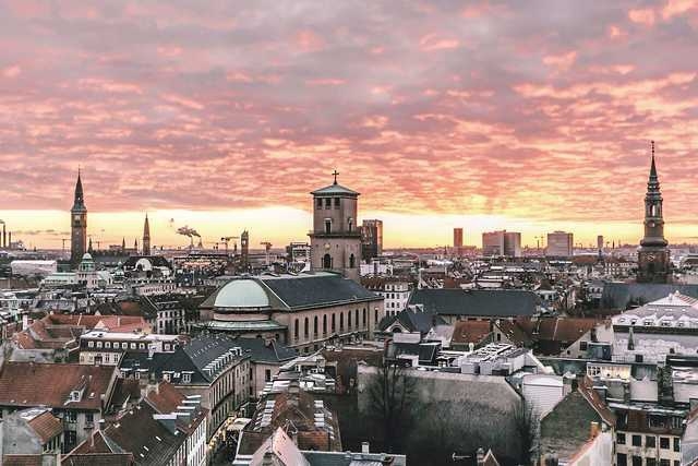 Utsikt från Rundetårn i Köpenhamn.
Foto: Thomas Hyrup Christensen