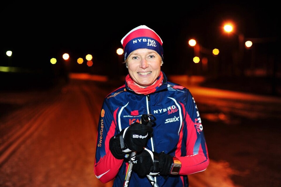 Marie Stigson från Kalmar tävlar för Nybro Ski och har kört Vasaloppet många gånger.