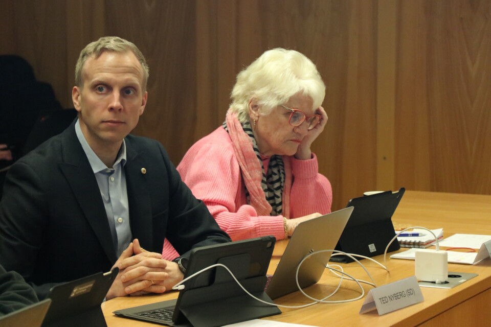 Ted Nyberg, ordförande SD Oskarshamn, ledamot, bildningsnämnden.