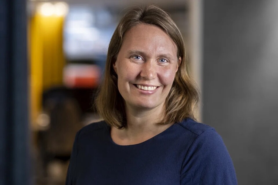 Anja Palm som är näringslivschef i Skellefteå kommun arbetar febrilt för att stötta näringslivet med kompetens, boende och infrastruktur.