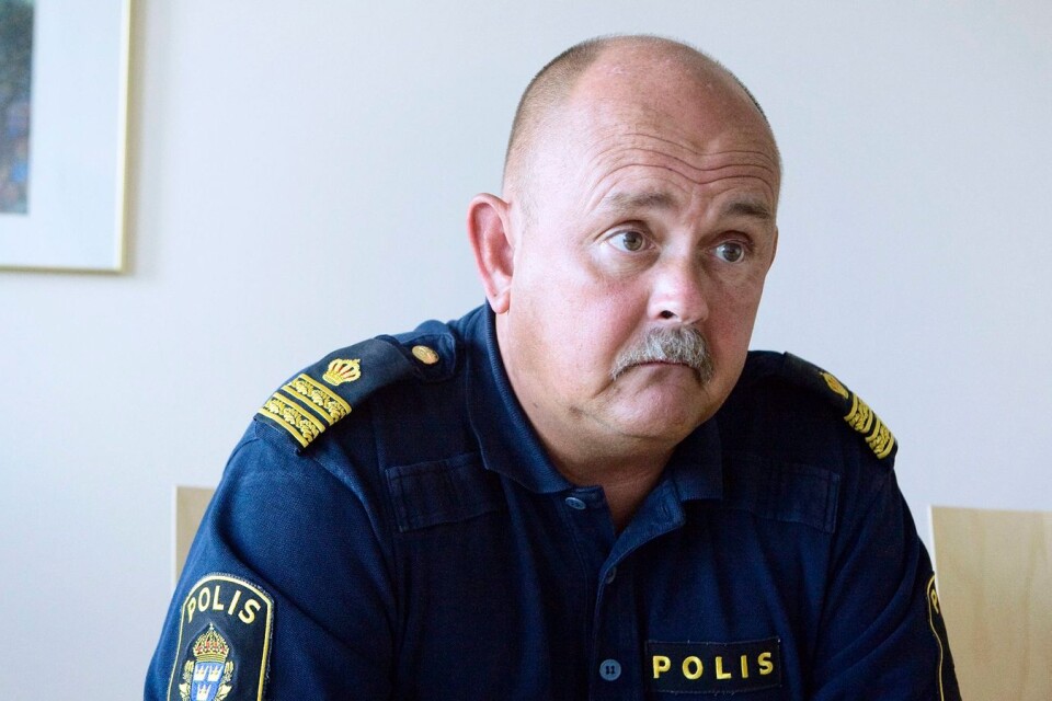 Anders Cronehag, kommunpolis i Borås.