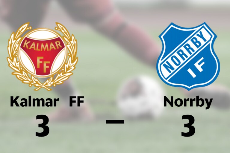 Oavgjort mellan Kalmar FF och Norrby