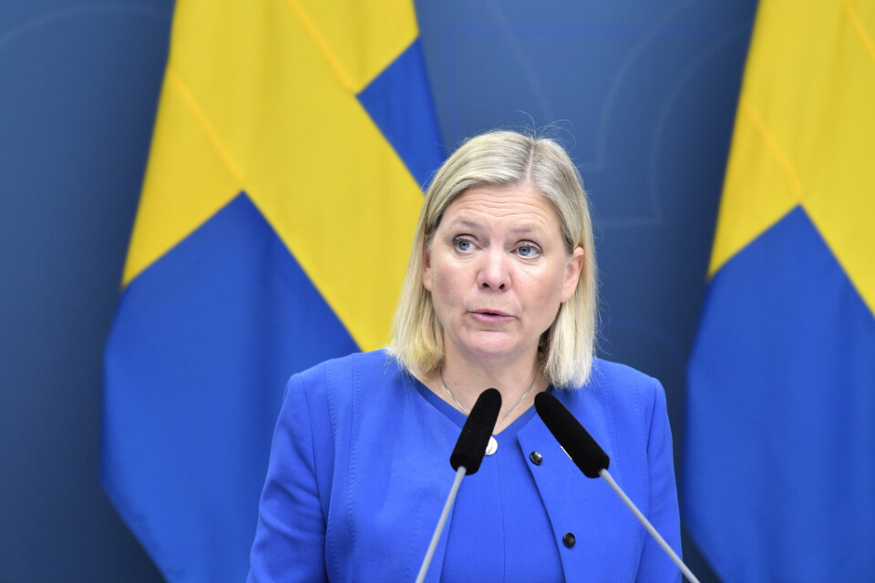 Finansminister Magdalena Andersson (S) föredrar lån snarare än bidrag i EU:s coronastöd.