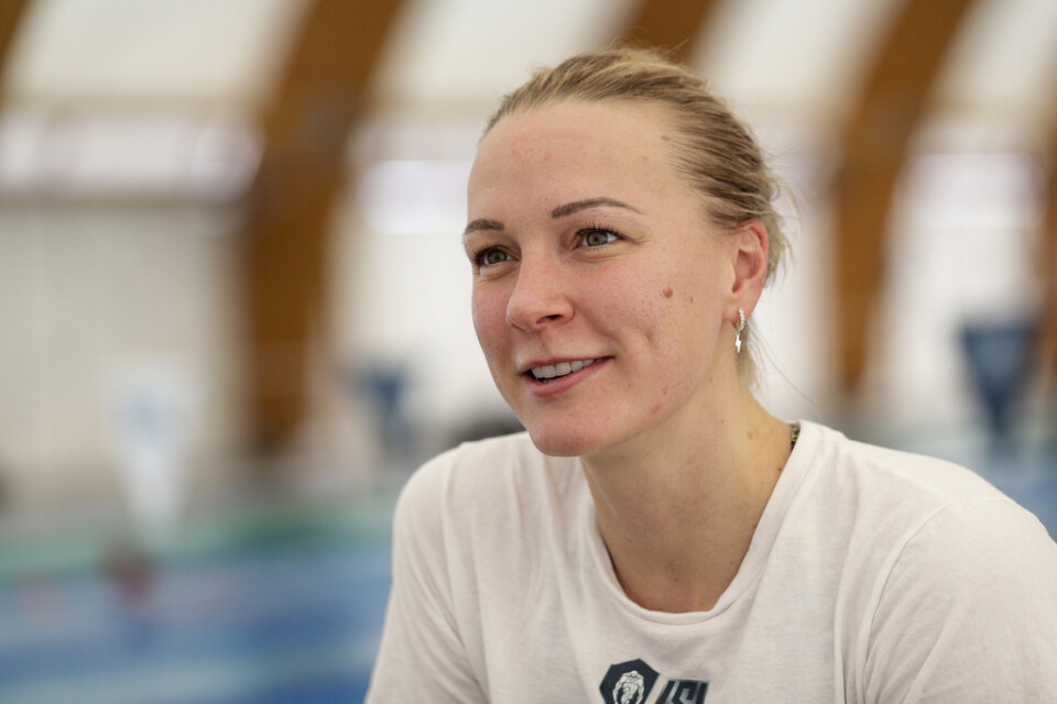 Sarah Sjöström kan tänka sig att bojkotta OS i framtiden om inte IOK omfördelar sina intäkter. Arkivbild.