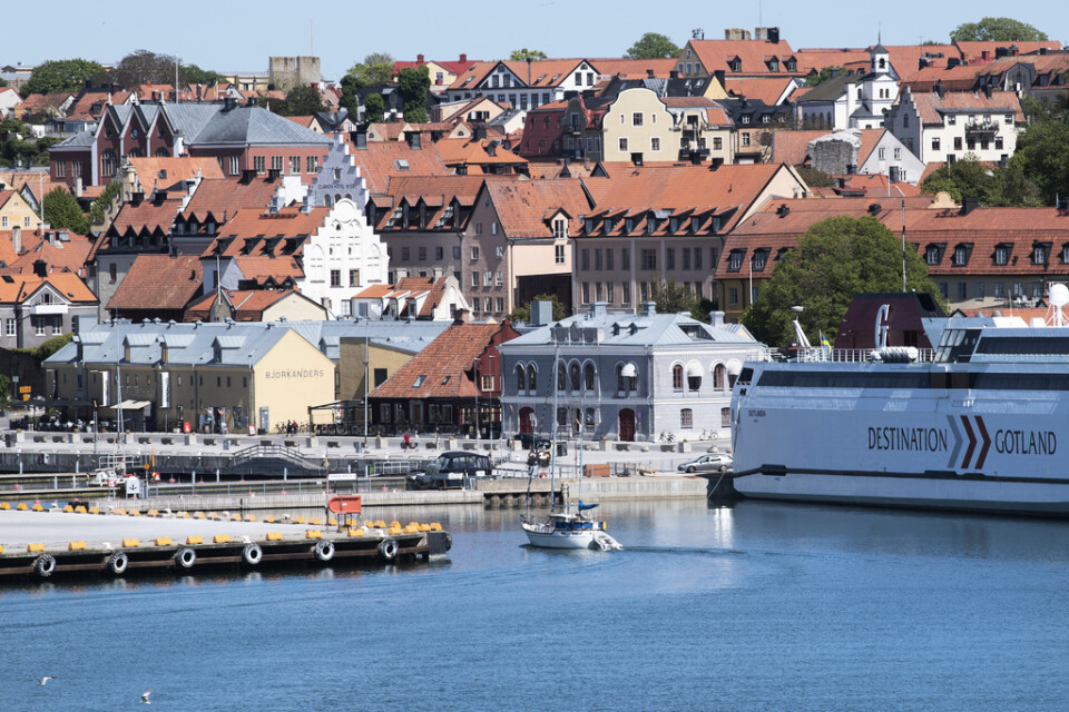 Destination Gotland kör med reducerat antal resenärer.