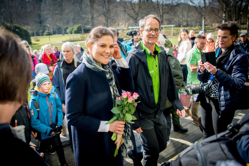 Kronprinsessan Victoria besökte Ronneby den 13 april i år.
