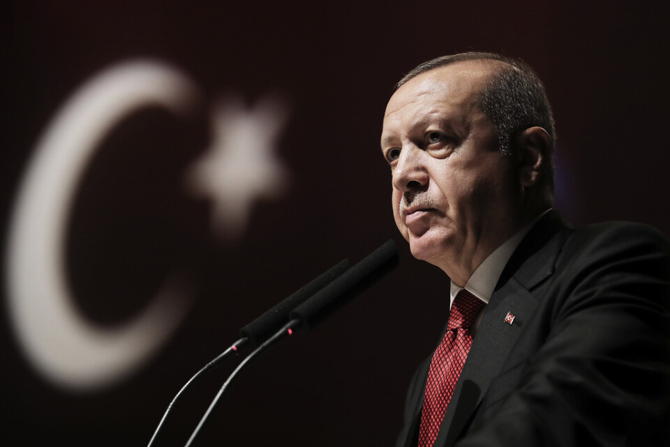 Turkiets president Recep Tayyip Erdogan, som beskrivit sig själv som höga räntors fiende, utsåg i juli Murat Uysal till ny centralbankschef och har sedan dess fått se stora räntesänkningar. Arkivbild