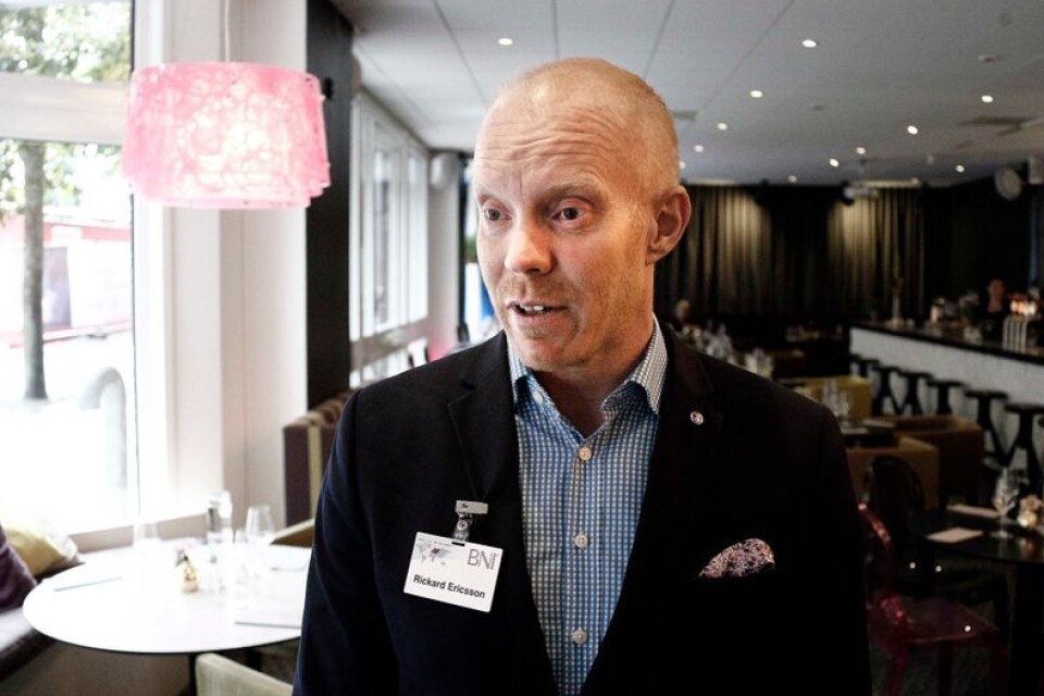 Richard Ericsson, BNI-konsult och ansvarig för de tre nätverksteamen i Borås.