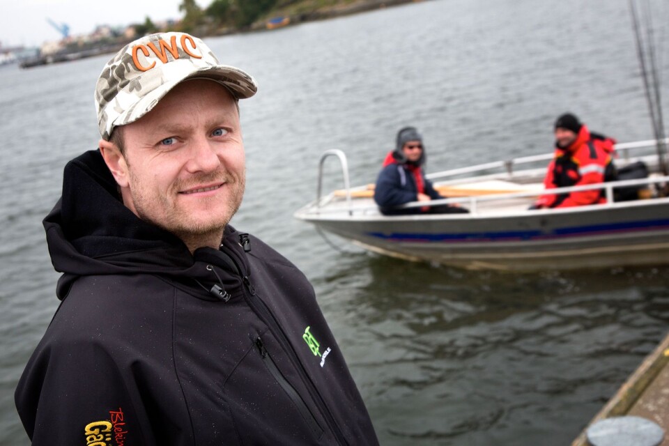 Björn Svensson är ordförande för Mieådalens sportfiskeklubb som arrangerar tävlingen.