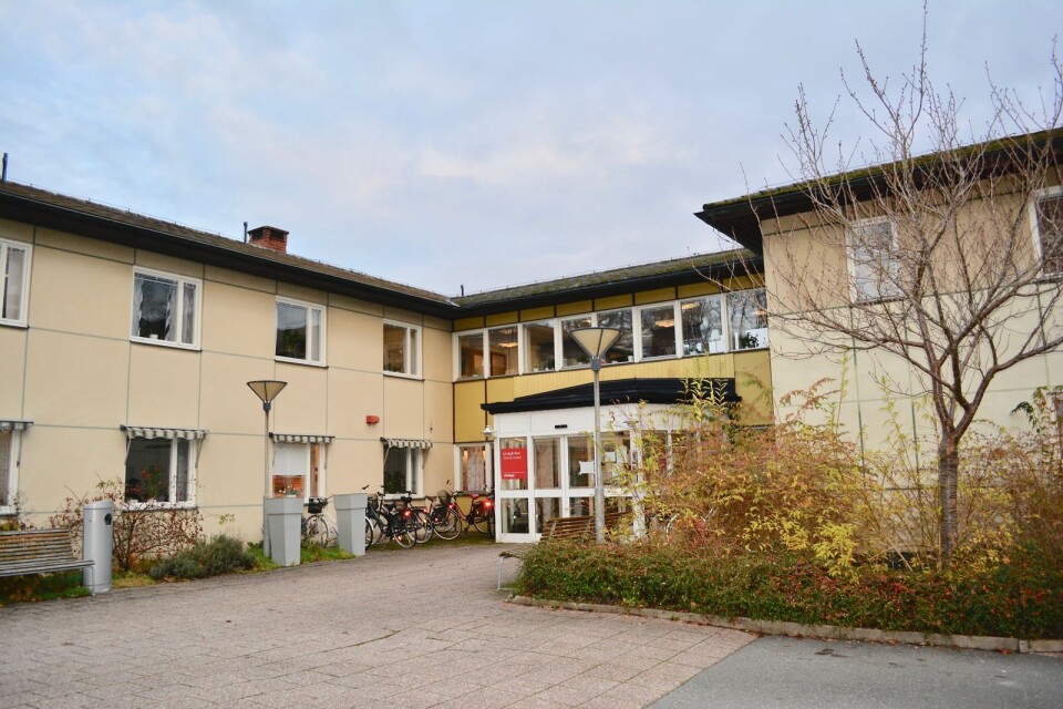 Äldreboendet Lindgården i Broby var först ut i Östra Göinge med besöksstopp.