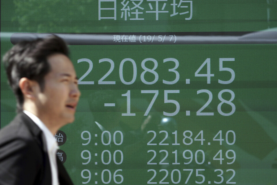 Börserna i Asien klättrar uppåt. Arkivbild.