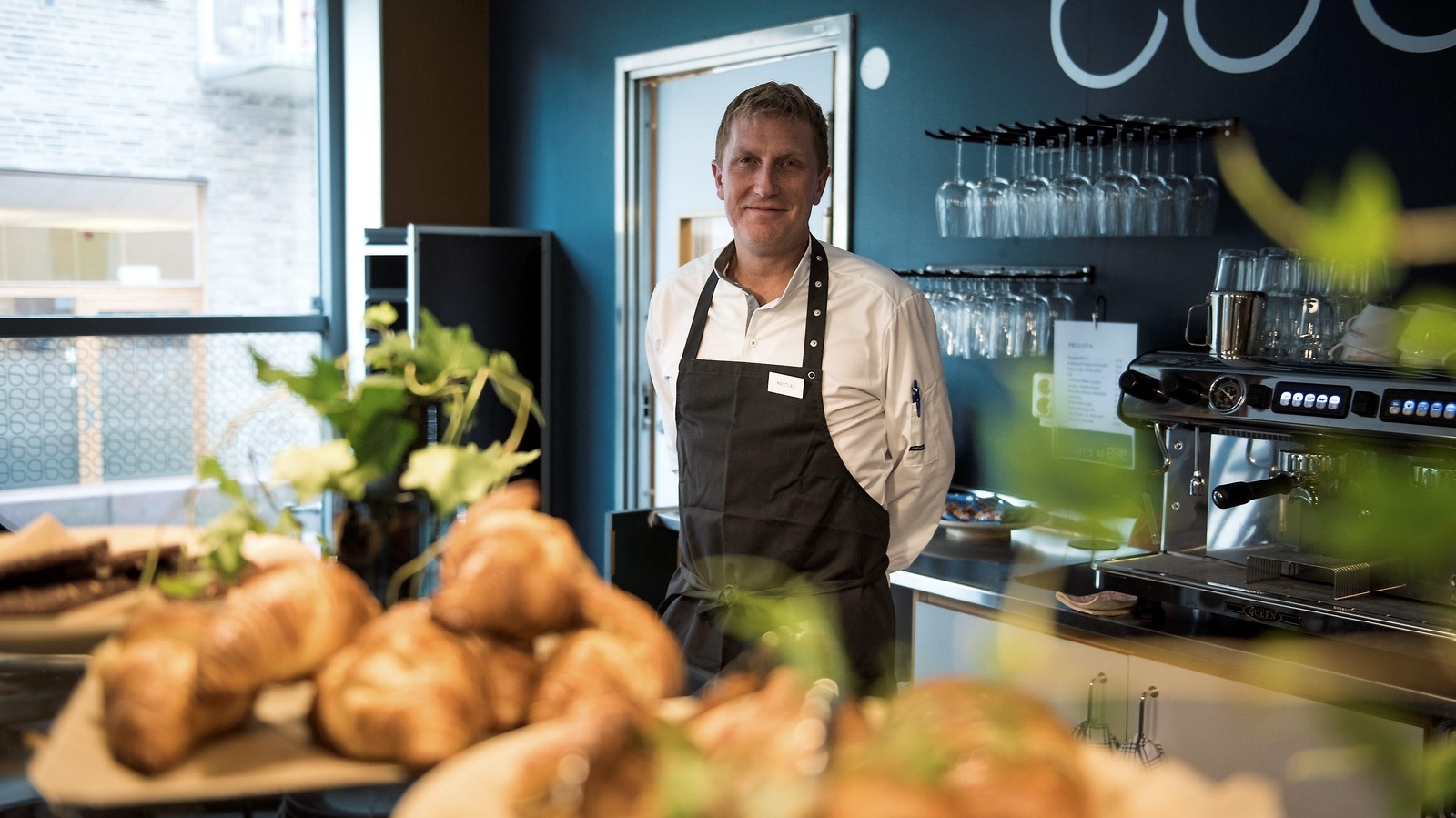 Matias Wiklund driver Eat i kulturhuset.