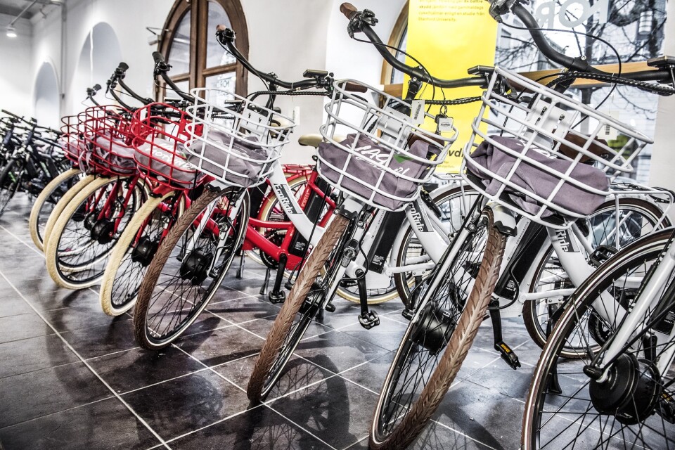 De allra flesta cyklarna tillverkas på fabriker i östra Asien. Arkivbild.