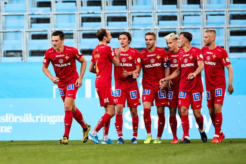 Det blev oavgjort mellan IFK Norrköping och Malmö FF efter en sen kvittering av Pontus Almqvist.