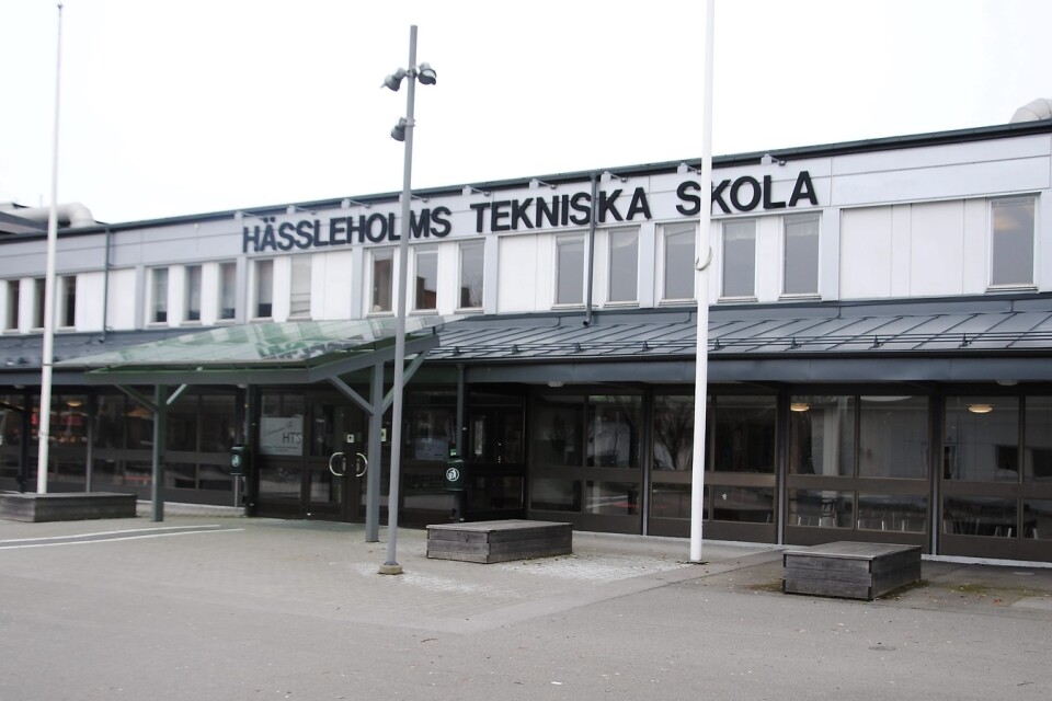 Hässleholms tekniska skola.                                                                                                                                         Foto: Stefan Olofson
