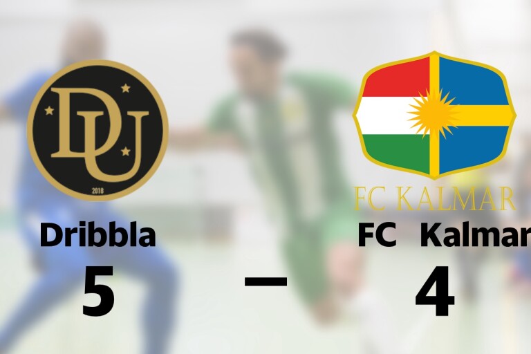 FC Kalmar föll i toppmötet mot Dribbla