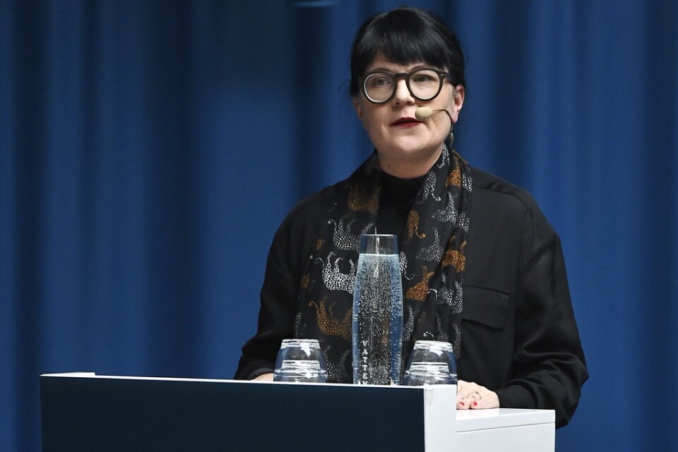 Therese Svanström, ordförande för Tjänstemännens centralorganisation om tjänstemännen som demokratins ryggrad.