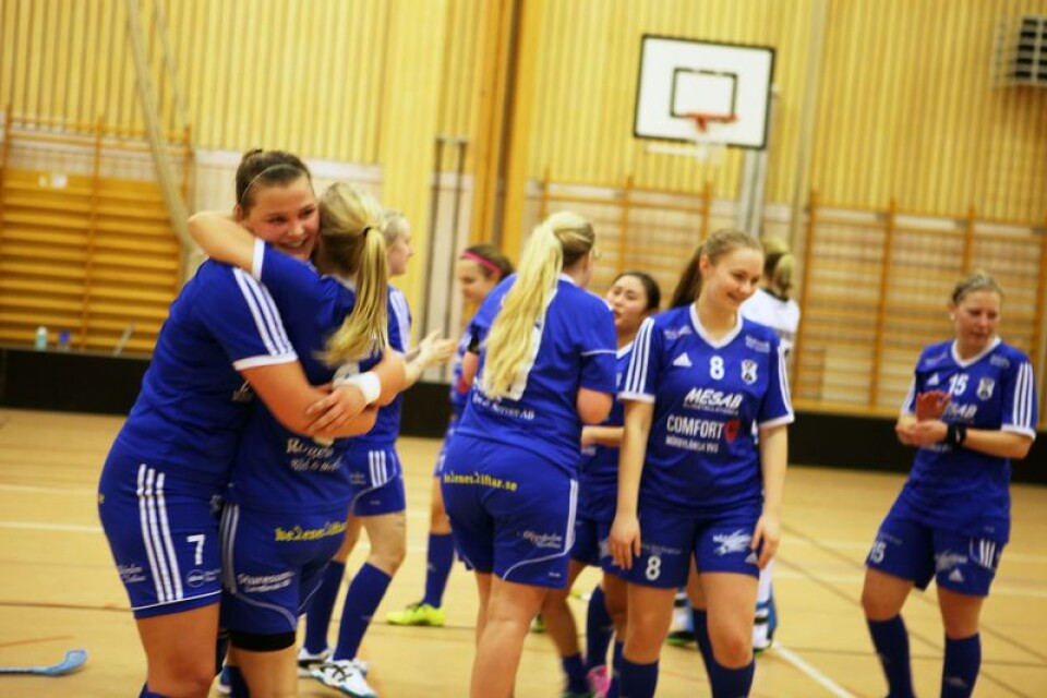 Cajsa Engqvists Mörby fick fira en historisk seger mot FBC ungdom.