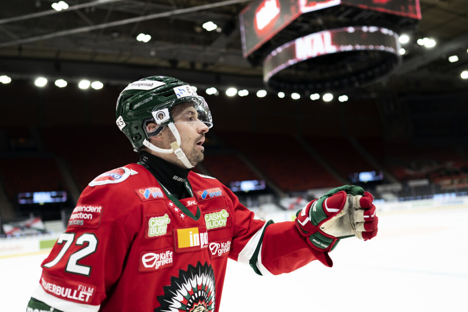Patrik Carlsson gjorde sitt tionde mål för säsongen. Arkivbild.