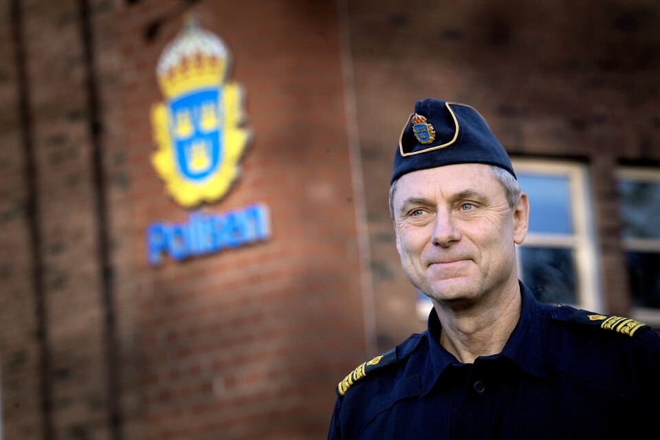 Lokalpolischefen i Kristianstad Anders Olofsson slutar.
