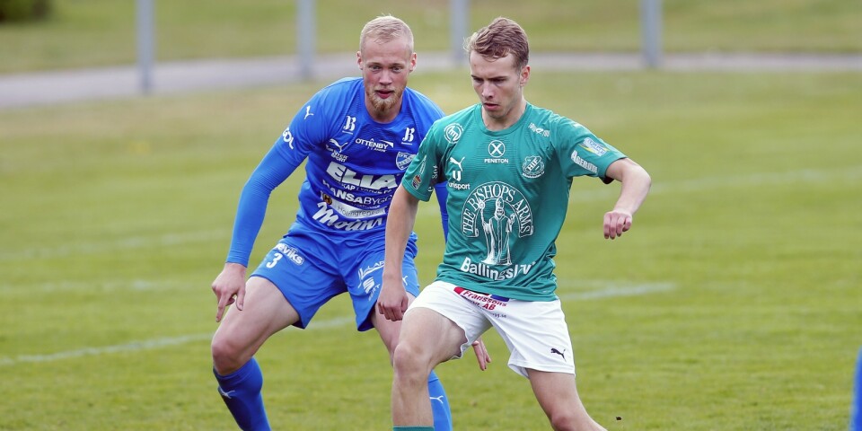 Tim Ströbeck nickade in två mål mot Asarum.