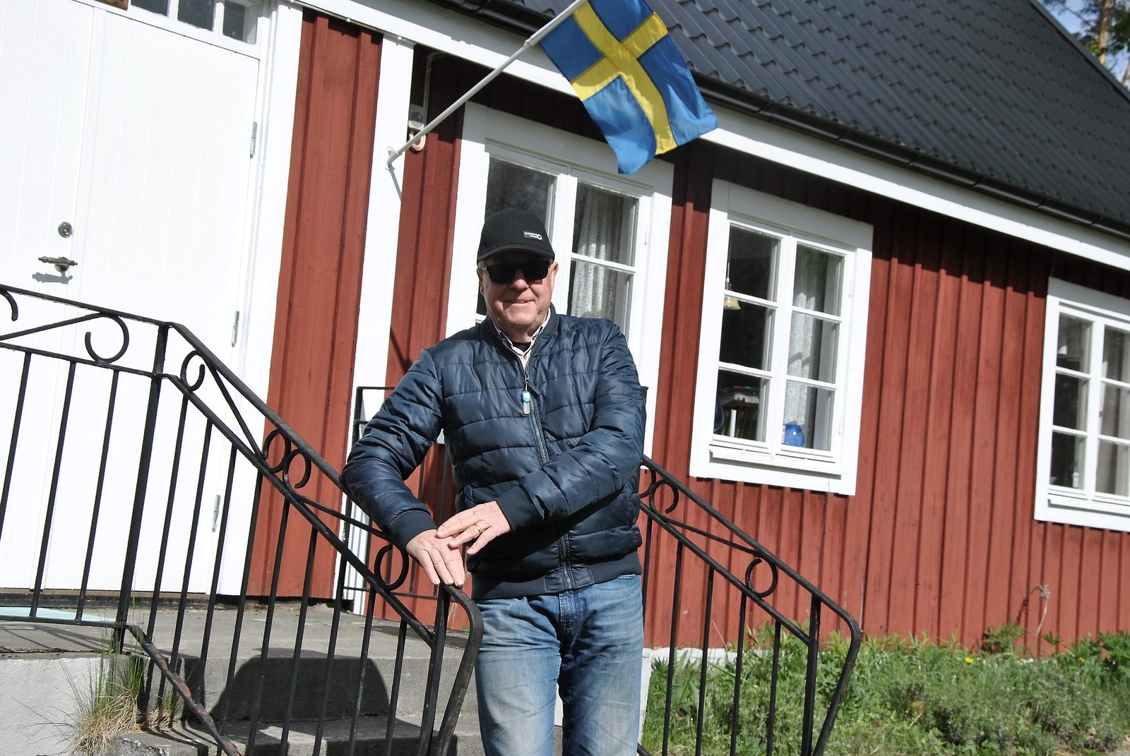 Glimåkra hembygdsförenings ordförande Sven Nilsson berättar att de har många projekt på gång.