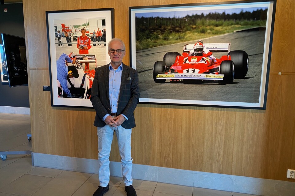 Fotoutställningen “Formel 1” med Fotografen Jan Wärnelövs unika bilder från tiden då han var klubbfotograf 1976 till 1978.