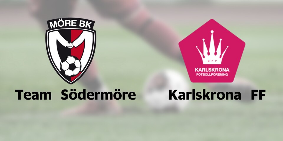 Karlskrona FF vill förlänga segersviten
