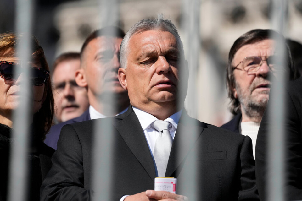 Ungerns premiärminister Viktor Orbán kritiseras ofta av EU-parlamentet. Arkivfoto.