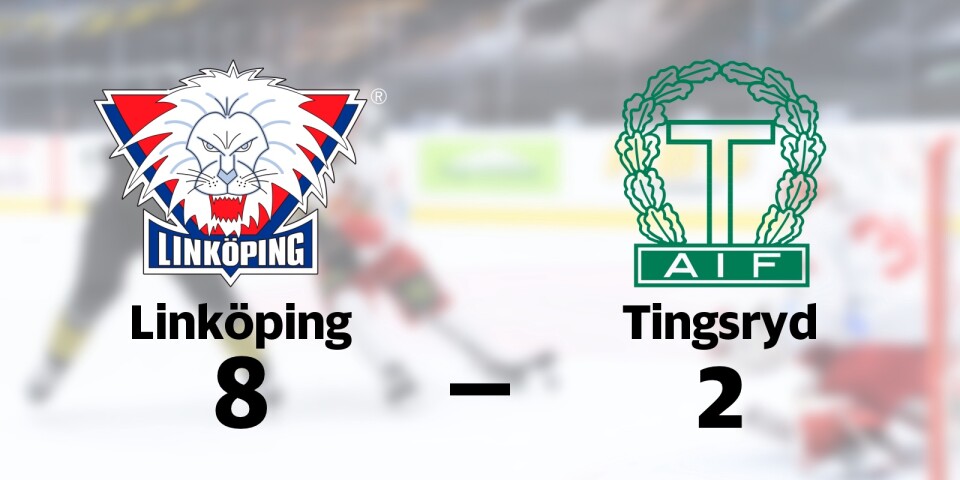 Linköping vann mot Tingsryds AIF