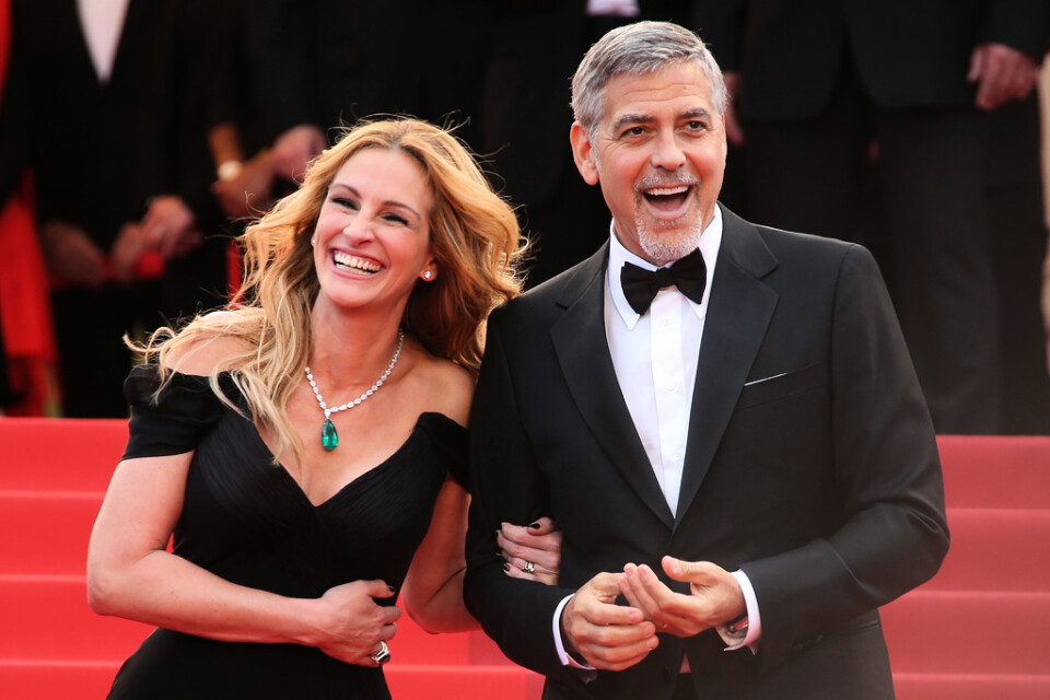 Julia Roberts och George Clooney. Arkivbild.
