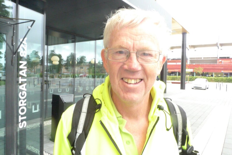Dynacon-profilen Lars-Åke Sjökvist hade på sommarminglet två timmar kvar till pensionen.