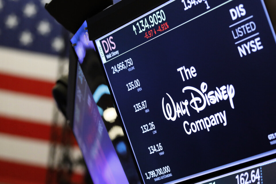 Walt Disney Company rapporterade bättre än väntat och aktien steg i efterhandeln. Arkivbild