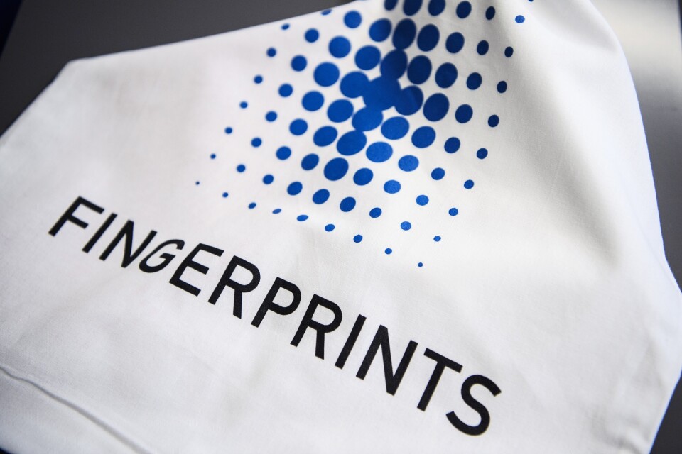 Fingerprint Cards B-aktie sjönk 12 procent. Arkivbild.