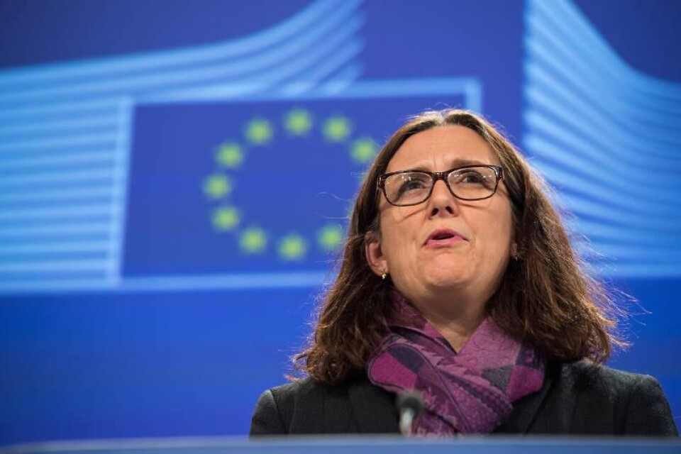 Cecilia Malmström efterlyser mer solidaritet.