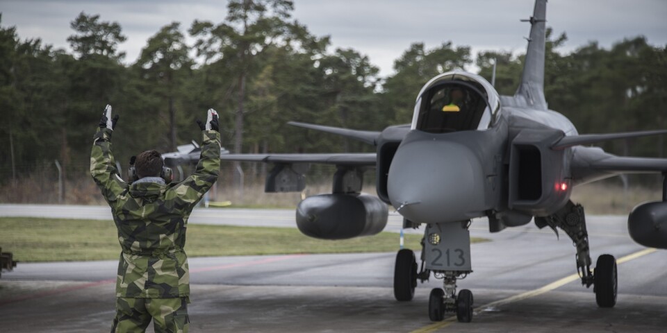Stor luftförsvarsövning i södra Sverige – så kommer du märka den
