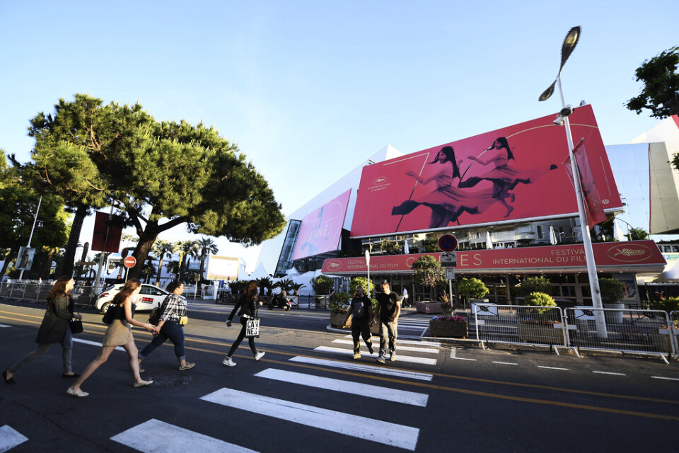 Festivalpalatset i Cannes rymmer tusentals människor samtidigt. Arkivbild.