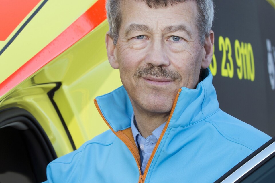Ola Karlsson (M), regionpolitiker i Örebro och styrelseordförande i Kommunalförbundet svenskt ambulansflyg, KSA.