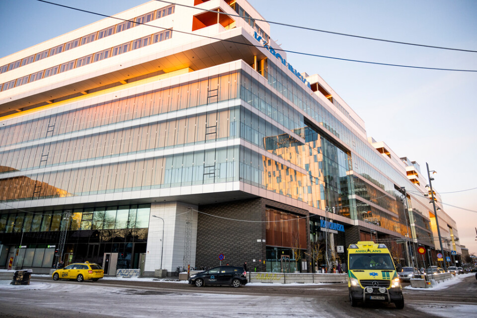 Karolinska universitetssjukhuset i Solna rankas som världens åttonde bästa sjukhus. Arkivbild.