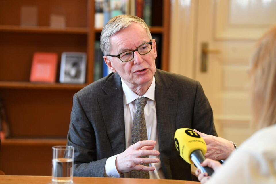 Anders Olsson, ordförande i Nobelkommitten.