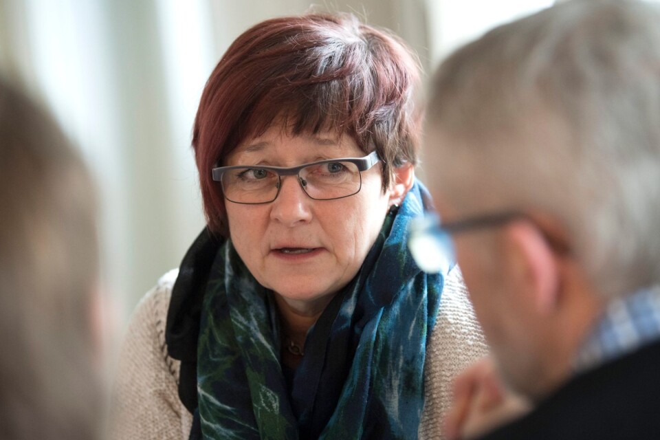 Carina Centrén, regionchef för Svenskt Näringsliv i Blekinge, följer läget efter valet.