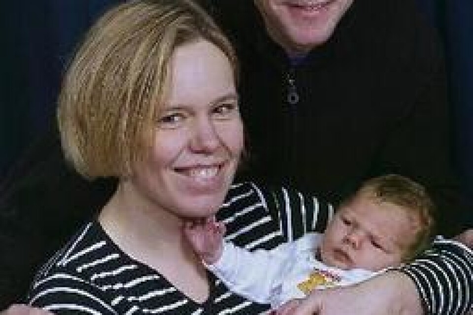 Katarina Nordenberg och Tomas Davidsson, Kristianstad, fick dottern Alice den 20 november. Hon vägde 4005 g och var 52 cm lång.