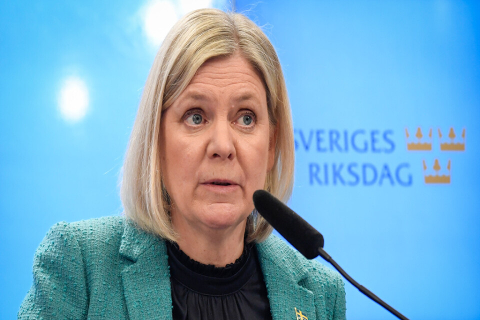 Magdalena Andersson, partiledare Socialdemokraterna. Arkivbild.