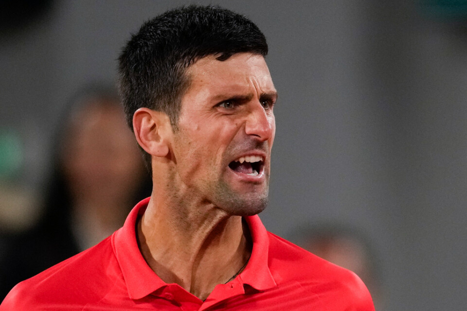 Novak Djokovic är utanför topp två.