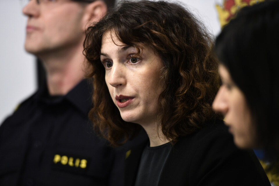 Isabelle Bjursten, senior åklagare vid riksenheten mot internationell och organiserad brottslighet. Arkivbild.