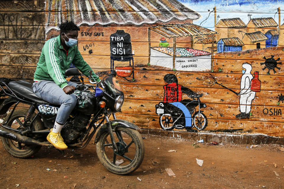 Motorcyklar är ett vanligt förekommande färdmedel i Kenya, och används ofta av taxiförare. Arkivbild.